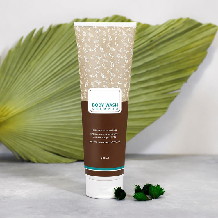 شامپو بدن گیاهی به همراه جعبه و طرح کارتونی پوستی نرم، شاداب و مرطوب پس از حمام - فروشگاه آلفا شاپ