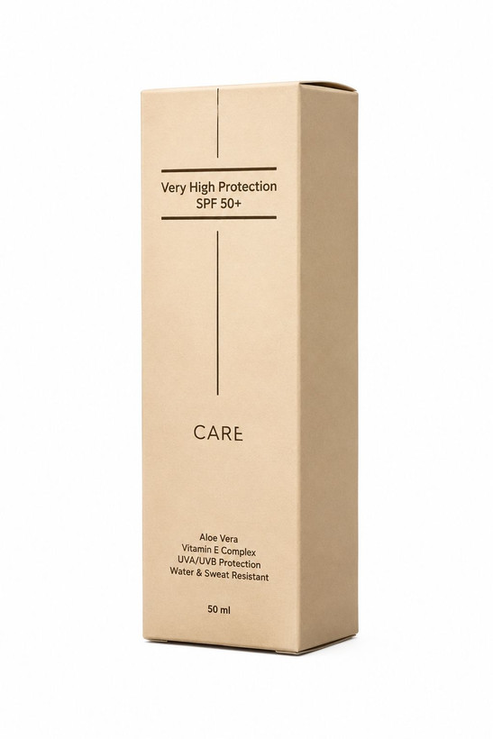بستهبندی و جعبه کرم ضدآفتاب رنگی SPF50 با طراحی شیک و لوکس - فروشگاه آلفا شاپ