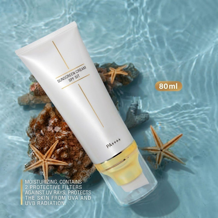 ضدآفتاب بیرنگ SPF50+ مناسب انواع پوست با ۷ فیلتر محافظتی