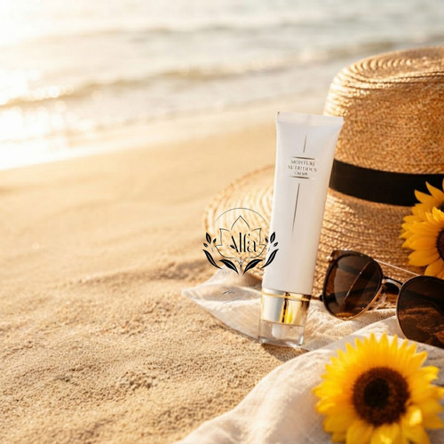 کرم ضدآفتاب رنگی و ماتکننده مدل SPF50 با بافت سبک و طبیعی