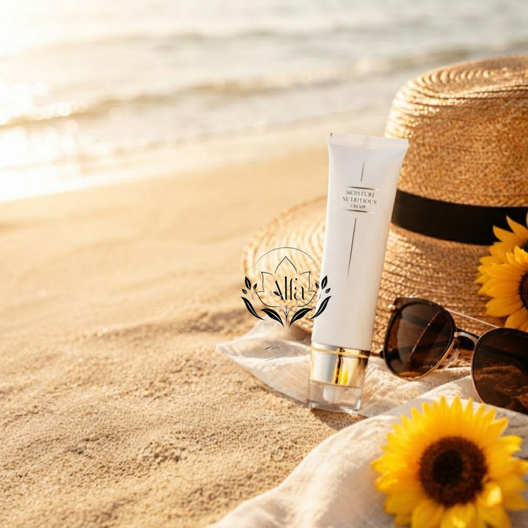 کرم ضدآفتاب رنگی و ماتکننده مدل SPF50 با بافت سبک و طبیعی